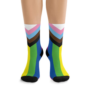 "Progress" Pride Flag | DTG Socks
