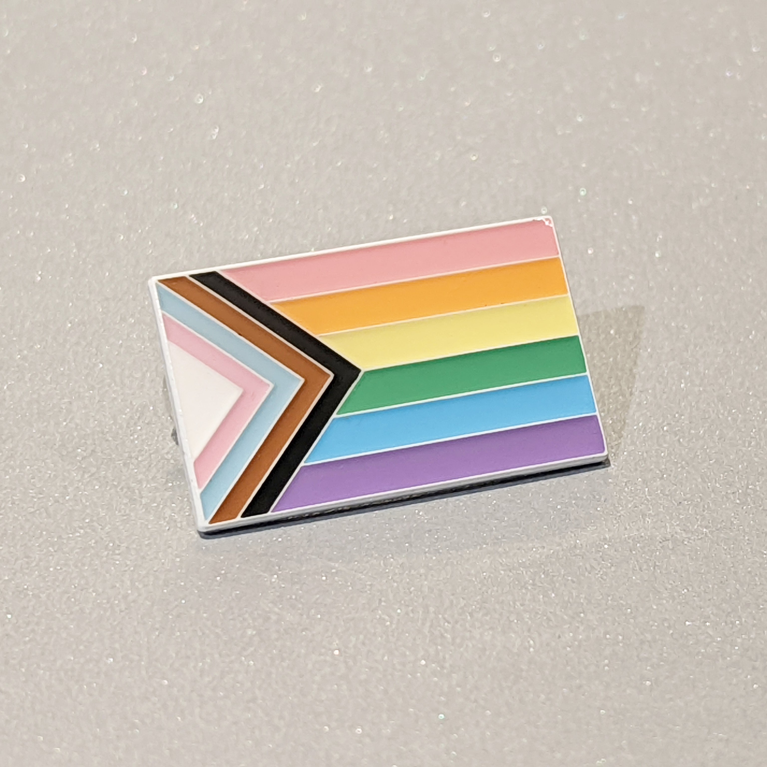 Pastel "Progress" Pride Enamel Pin