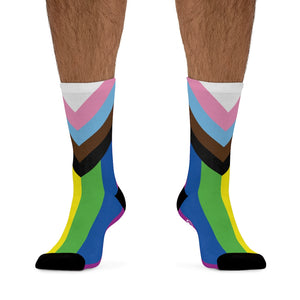 "Progress" Pride Flag | DTG Socks
